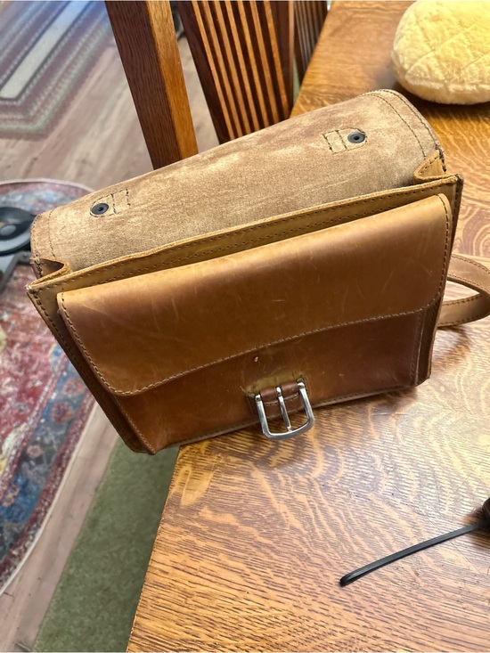 tobacco leather color Deerskin For the Curious and the Particular BLC#3 TOBACCO ROAD LEATHER